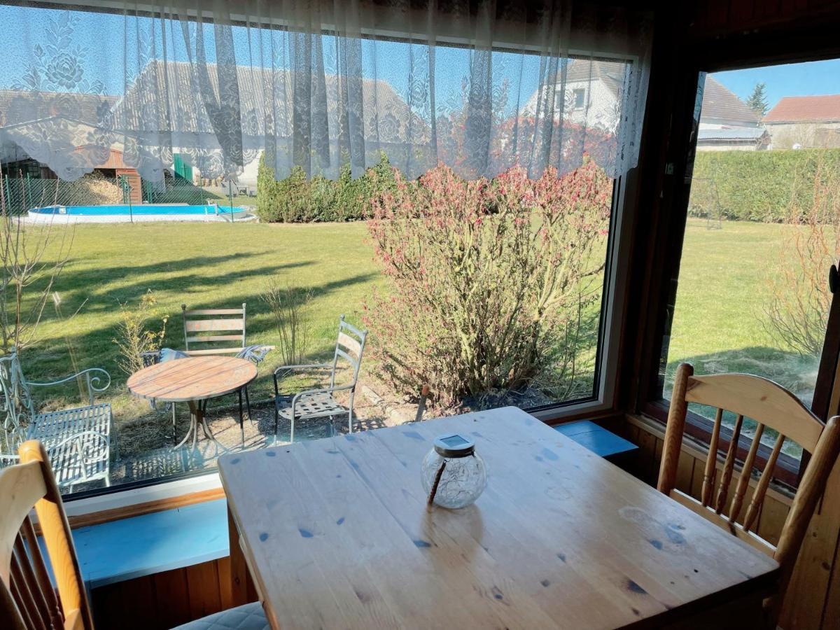 Landhaus Mit Pool, Bungalow In Der Natur Hohenbollentin Exteriör bild